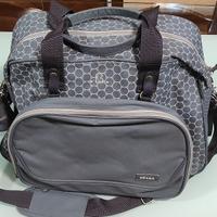 Borsa da viaggio con fasciatoio incorporato