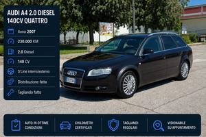 Audi A4 2.0 TDI F.AP. Avant quattro Top plus