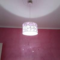 lampadario e lampada da cameretta bambina