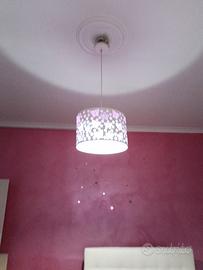 lampadario e lampada da cameretta bambina