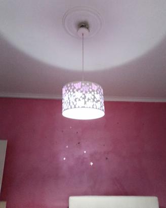 lampadario e lampada da cameretta bambina