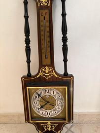 orologio con termometro e barometro vintage 