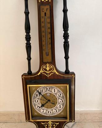 orologio con termometro e barometro vintage 