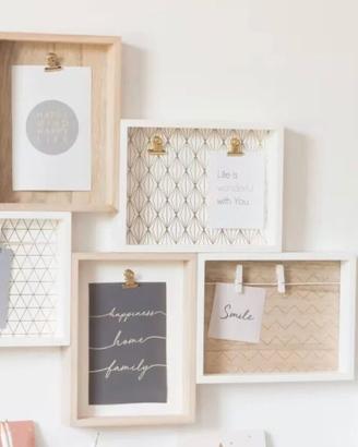 Porta foto multiplo da parete