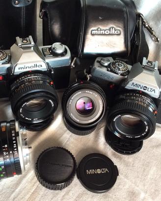 Minolta reflex e lenti