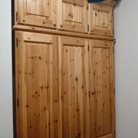 armadio in legno 160x250x60