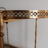 Portavivande vintage in ottone