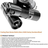 Punterie Fueling #4055 + 4 aste pushrods harley