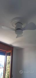 Ventilatore da soffitto con luce led e telecomando