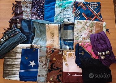 Sciarpe,foulard,guanti uomo/donna a scelta a