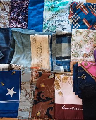 Sciarpe,foulard,guanti uomo/donna a scelta a