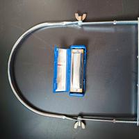 armonica a bocca con reggiarmonica da collo