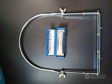 armonica a bocca con reggiarmonica da collo