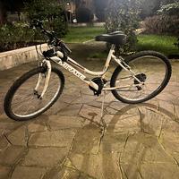 Bici 26 uomo mtb sella comoda Campanello Luci Led