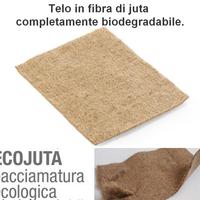 Juta per pacciamatura orto giardino biodegradabile