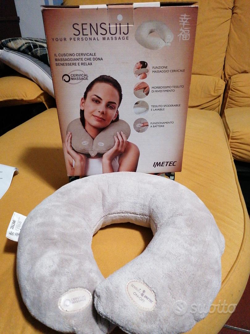 cuscino per cervicale con vibrazione - Arredamento e Casalinghi In vendita  a Bergamo