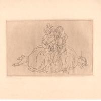 stampa quadro ragazze lesbismo Saffo