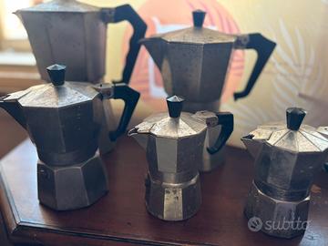 Moka lotto 5 pezzi