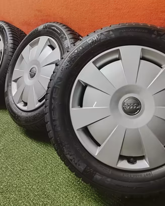 Cerchi Audi A3 Vw Golf Caddy 99% Inverna 205 55 16