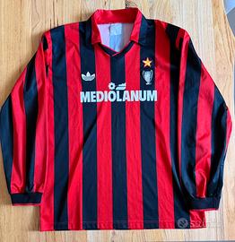 Maglia AC Milan 1991 Adidas | Sponsor Mediolanum