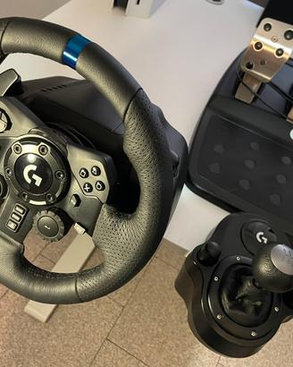 Volante Logitech g923 + Cambio H