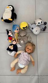 Peluche vari