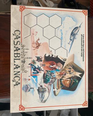 casablanca gioco da tavolo vintage anni 80