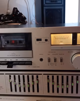 Piastra Sansui D 90, perfettamente funzionante 