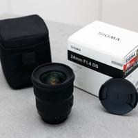 Sigma Art 24 1.4 attacco Canon EF