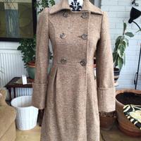 Cappotto classico in twill di lana BENETTON