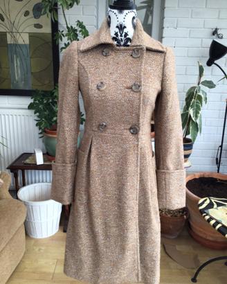 Cappotto classico in twill di lana BENETTON