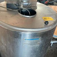 Refrigeratore frigo latte alfa laval prominox