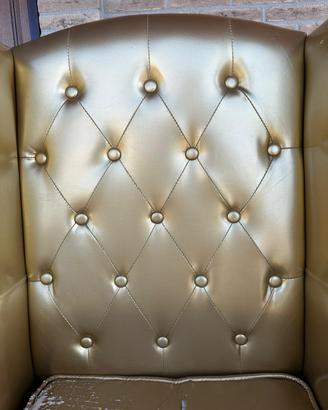 Poltrona barocca dorata 50€ trattabili