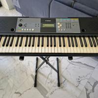 Tastiera YAMAHA PSR-E233 + base e adattatore MIDI