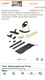 Vaporetto pulitore a vapore