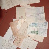 Manoscritti carta vecchi antichi 1740