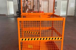 Portapersona c/vasca per applic. carrello elev