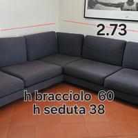 DIVANO ANGOLARE DEAS MILLER IN TESSUTO