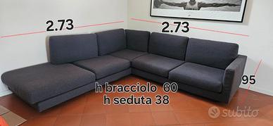 DIVANO ANGOLARE DEAS MILLER IN TESSUTO