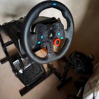 Volante Logitech G29 PS4 / PS5 / PC + Cambio + Ped