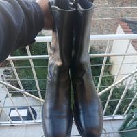 stivali uomo nero 42