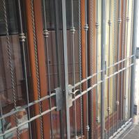 Cancello in ferro pieno