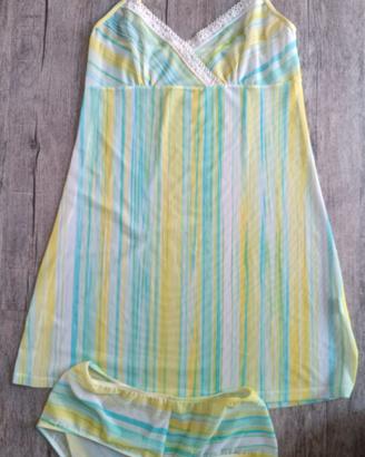 set camicia notte e intimo