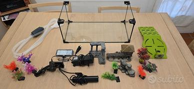 Terrario, acquario per tartarughe