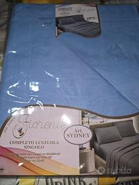 lenzuola letto singolo,marca art Sydney,100%