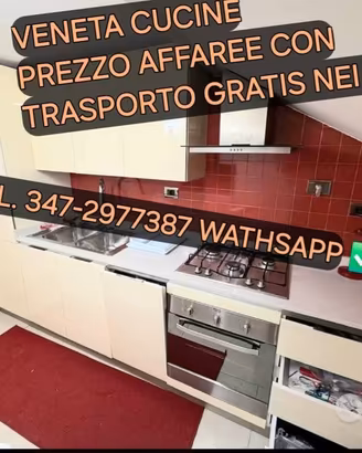 VENETA CUCINE TRASPORTO GRATIS NEI 10 KM