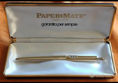 Penna a sfera Paper Mate vintage
placcato oro