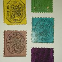 Francobolli Stato Pontificio IIIa emissione 