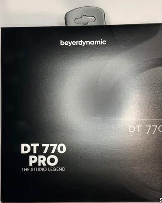 CUFFIE DA STUDIO BEYERDYNAMIC DT770 PRO 250 OHM