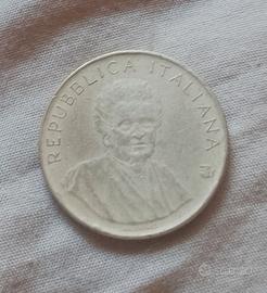 Monete italiane lire 200-100-50-20